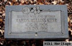 Marion Mullins Kizer