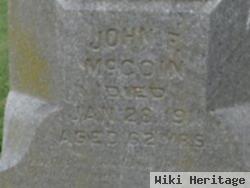 John F. Mccoin