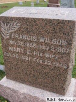 Francis "frank" Wilson