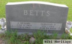 A Hendry Betts