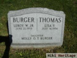 Leroy W Burger, Jr