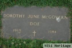 Dorothy "doe" Striley Mcgovern