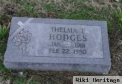 Thelma Elizabeth Muir Hodges
