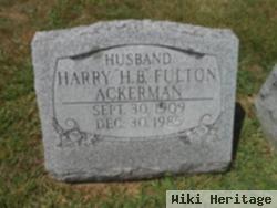 Harry Fulton Ackerman