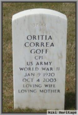 Oritia Correa Goff