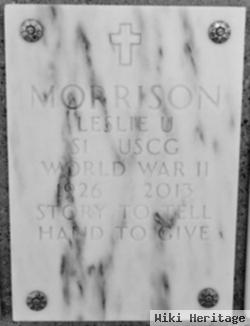 Leslie U. Morrison