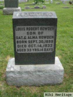 Louis Robert Rowden