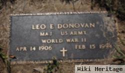 Leo E. Donovan