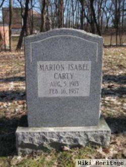 Marion Isabelle Peters Carty