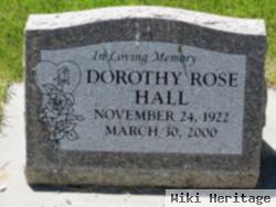 Dorothy Rose Hall