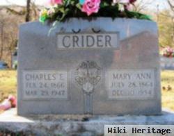 Mary Ann Crider