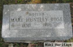 Mary Huntley Rose