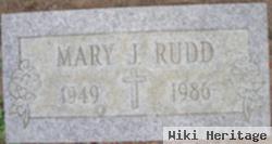 Mary J Rudd