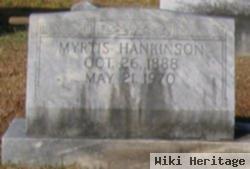 Myrtis Wentworth Hankinson