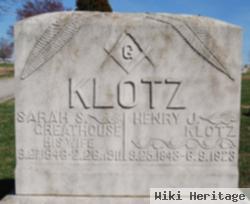 Sarah S Greathouse Klotz