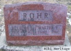 Beulah I. Rohr