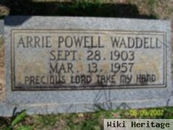 Arrie Powell Waddell