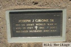 Joseph J Girone, Sr