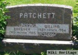 William Lynch Patchett, Sr