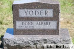 Donn Albert Yoder