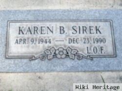 Karen B Sirek