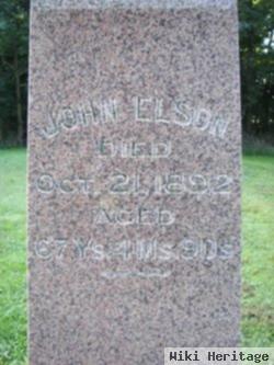 Rev Johnathan "john" Elson