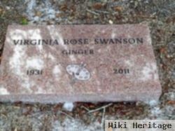 Virginia Rose "ginger" Swanson