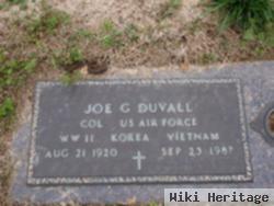 Joe G Duvall