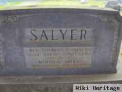 Rev Tyree Thomas Salyer
