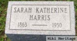 Sarah Katherine Helterbran Harris