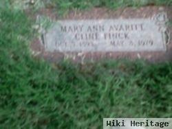 Mary Ann Avaritt Cline Finck