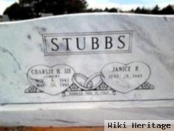 Charlie H "chuck" Stubbs, Iii