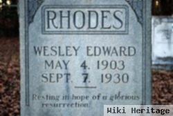 Wesley Edward Rhodes