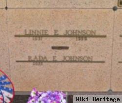 Linna Earthel "linnie" Johnson