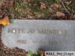 Betty Jo Saunders