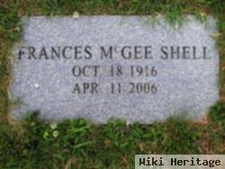 Frances Mcgee Shell