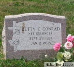 Betty Clara Geisinger Conrad