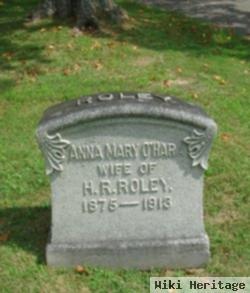 Anna Mary O'hara Roley