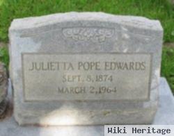 Julietta Pope Edwards