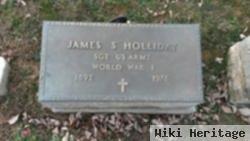 Sgt James S Holliday