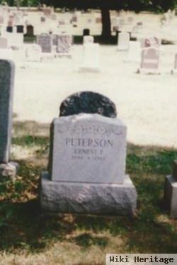 Ernest F "bud" Peterson