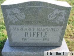 Margaret Mansfield Riffle