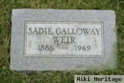 Sadie Marie Galloway Weir