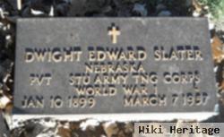 Dwight Edward Slater