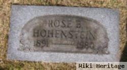 Rose B Hohenstein