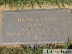 Mamie S Boyd