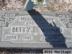 Betty L Wilson
