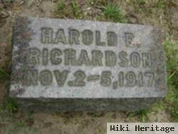 Harold Ernest Richardson
