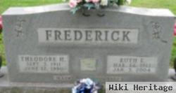 Ruth E Frederick