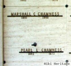 Marshall Calvin Chamness, Sr